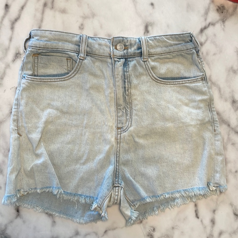 Pilcro High Waisted Denim Shorts Size 27